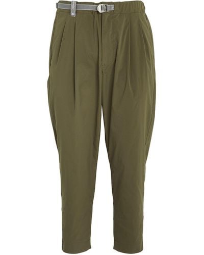 and wander Technical Trousers - Green