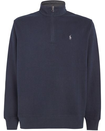 Polo Ralph Lauren Quarter-zip Sweatshirt - Blue