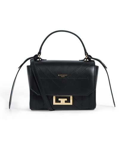 Givenchy Mini Eden Leather Top Handle Bag - Black
