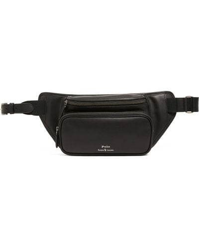 Polo Ralph Lauren Leather Belt Bag - Black