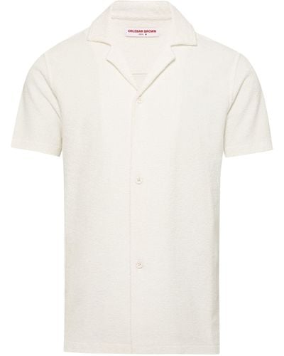 Orlebar Brown Cotton Howell Shirt - White
