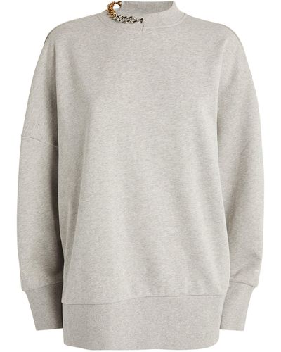 Stella McCartney Falabella Chain Sweatshirt - Grey