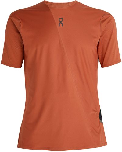 On Shoes Ultra-t T-shirt - Orange
