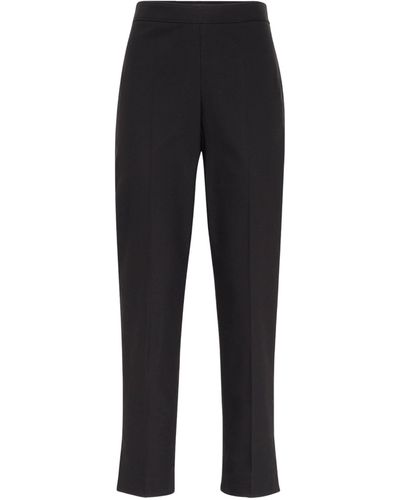 Brunello Cucinelli Slim Tailored Trousers - Black