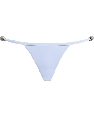 Christopher Esber Crystal Fracture Bikini Bottoms - Blue
