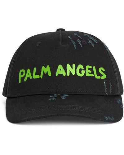 Palm Angels Logo Baseball Cap - Green