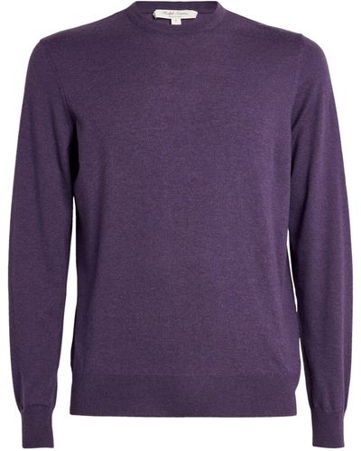 Ralph Lauren Purple Label Cashmere Sweater - Purple