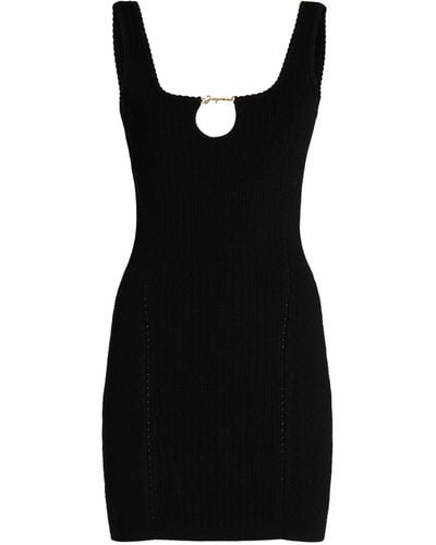Jacquemus Sierra Cut-out Mini Dress - Black