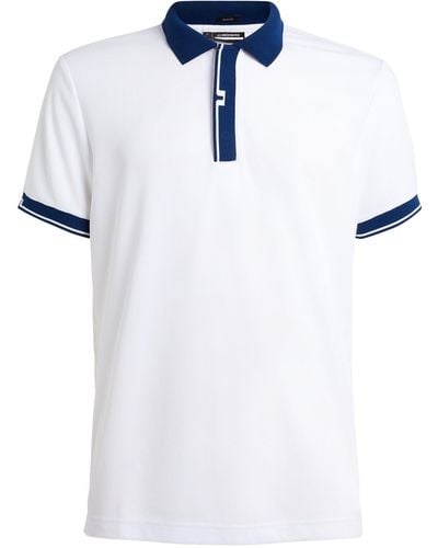 J.Lindeberg Bay Short-sleeve Polo Shirt - White