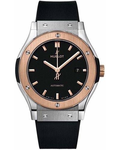 Hublot Titanium Classic Fusion Watch 42mm - Black