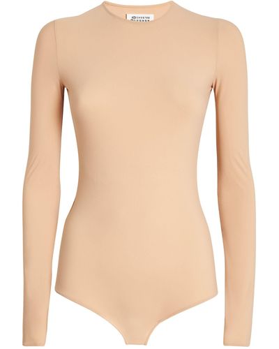 Maison Margiela Long-sleeve Bodysuit - Natural