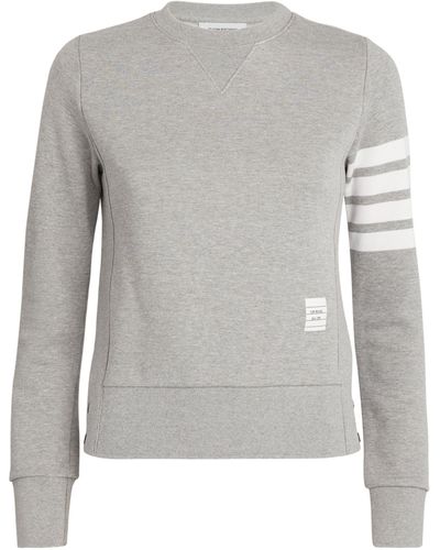 Thom Browne 4-bar Sweatshirt - Grey