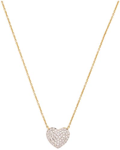 Emily P. Wheeler Yellow Gold And Diamond Ombre Necklace - Metallic