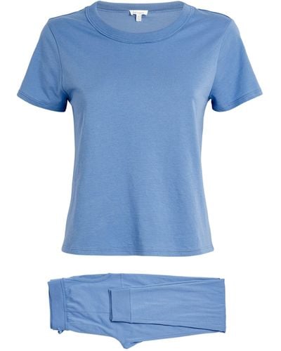 Skin Cait Pajama Set - Blue