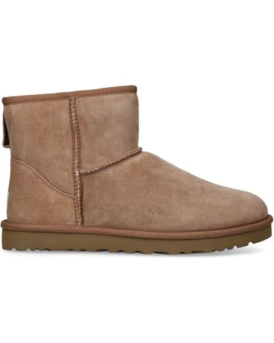 UGG Suede Classic Mini Boots - Brown