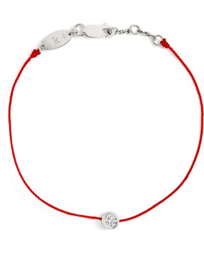 RedLine So Pure Diamond Bracelet - Red