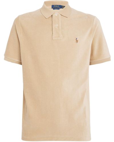 Polo Ralph Lauren Corduroy Polo Shirt - Natural