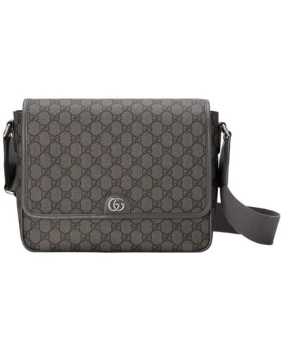 Gucci Medium Ophidia Messenger Bag - Grey