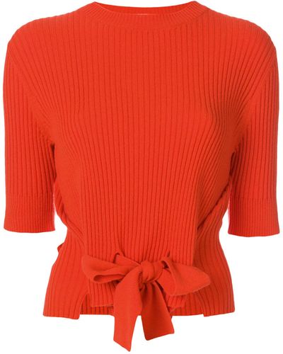 Cashmere In Love Wool-cashmere Dee Sweater - Red