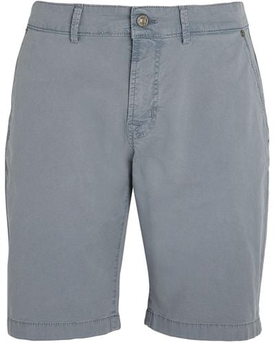 7 For All Mankind Stretch-cotton Chino Shorts - Gray