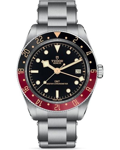 Tudor Black Bay 58 Gmt Stainless Steel Automatic Watch 39mm - Grey