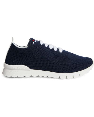 Kiton Cashmere Low-top Sneakers - Blue