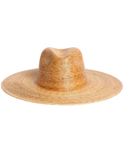 Lack of Color Palma Wide Fedora Hat - Natural