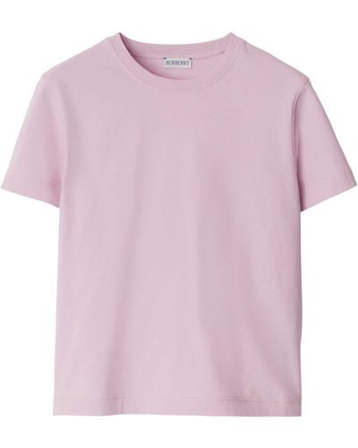 Burberry Boxy T-shirt - Pink