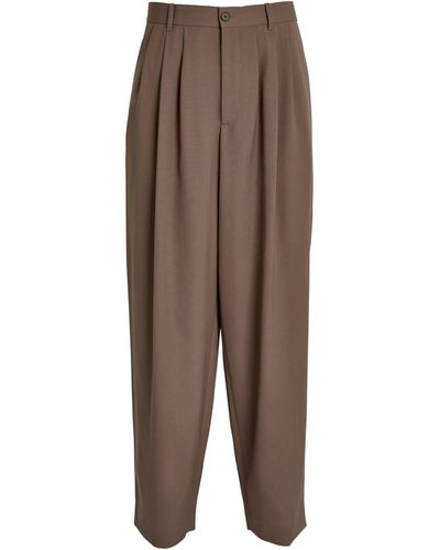 The Row Rufus Trousers - Brown