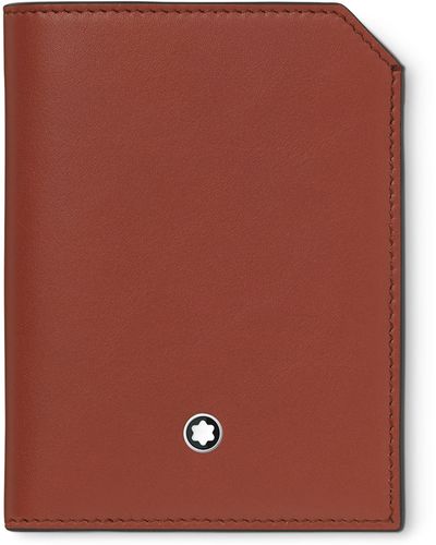 Montblanc Mini Leather Meisterstück Selection Soft Wallet - Brown
