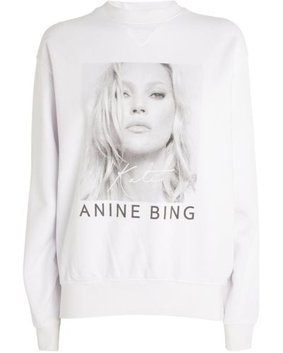 Anine Bing X Kate Moss Ramona Sweatshirt - White