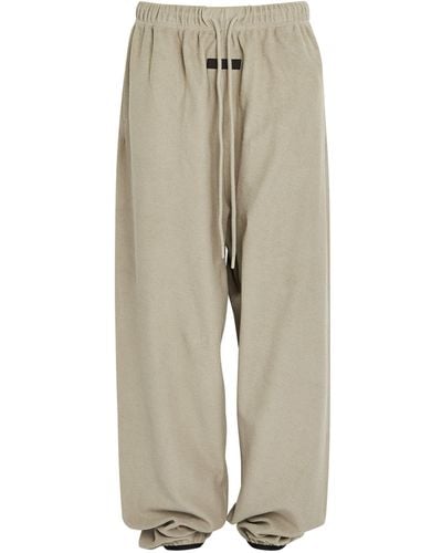 Fear Of God Cotton-blend Drawstring Joggers - Natural