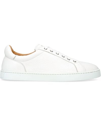 Magnanni Leather Costa Lo Sneakers - White