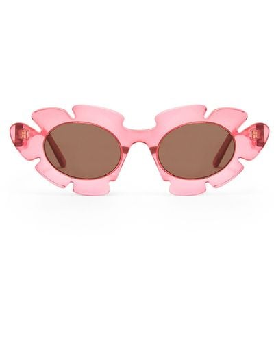 Loewe X Paula's Ibiza Flower Sunglasses - Pink