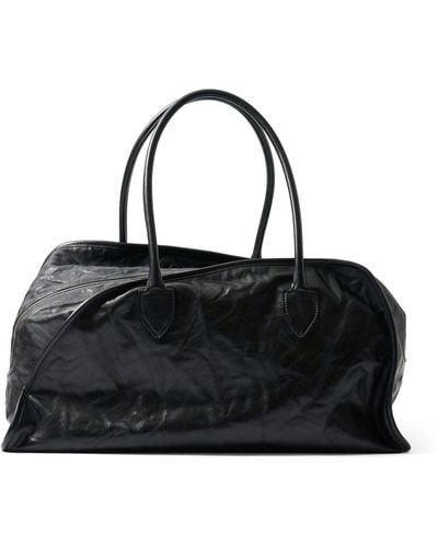 Burberry Large Shield Duffle Bag - Black