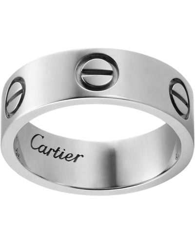 Cartier White Gold Love Ring - Metallic