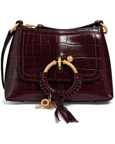 See By Chloé Mini Leather Joan Cross-body Bag - Brown