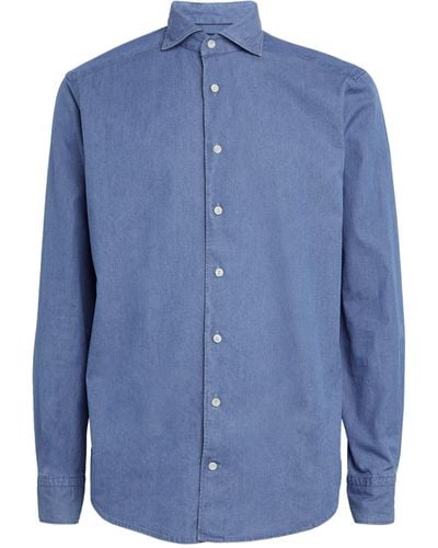Eton Cotton Slim-fit Shirt - Blue