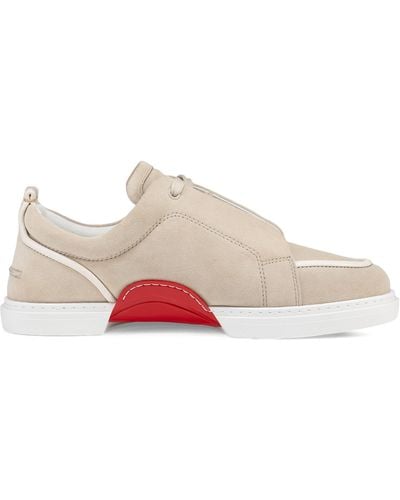 Christian Louboutin Jimmy Leather Trainers - Pink