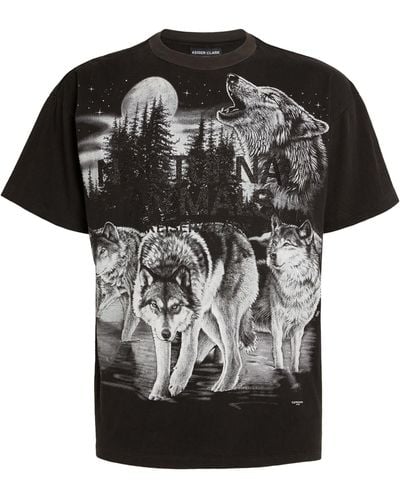 Keiser Clark True Vintage Night Animals T-shirt - Black