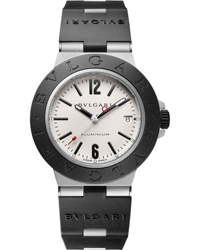 BVLGARI Aluminium Titanium Watch 40mm - Grey