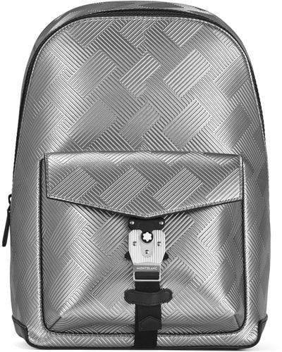 Montblanc Leather Extreme 3.0 Mlock 4810 Backpack - Gray