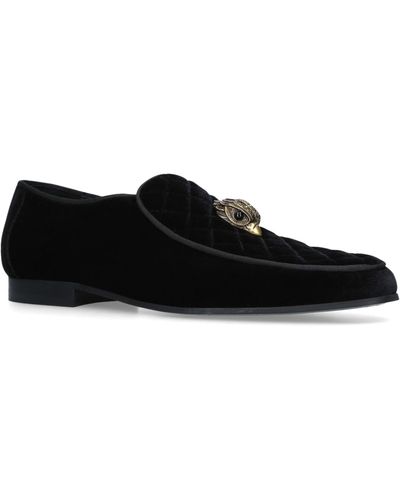 Kurt Geiger Quilted Loafers - Black