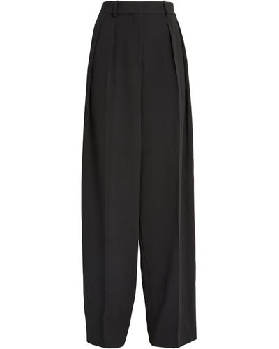 Theory Double-pleat Trousers - Black