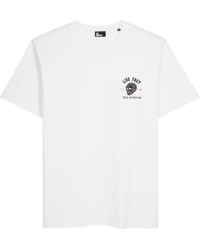 The Kooples Live Fast T-shirt - White