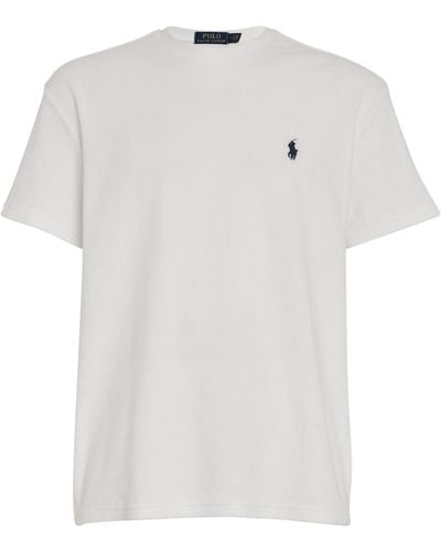 Polo Ralph Lauren Terry Towelling Logo T-shirt - White