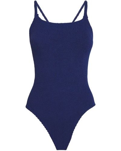 Hunza G Bette Swimsuit - Blue