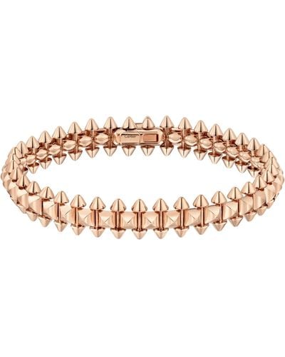 Cartier Medium Rose Gold Clash De Flexible Bracelet - Brown