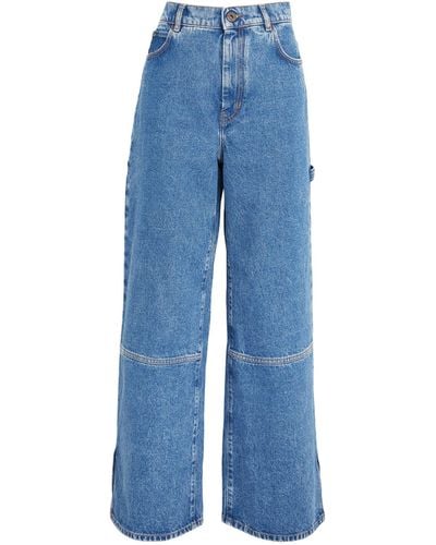 Weekend by Maxmara Panelled Jeans - Blue