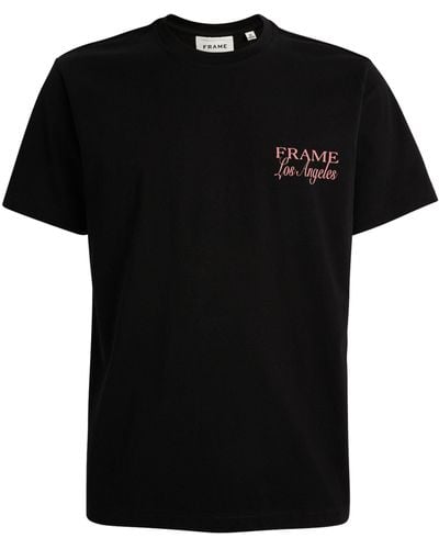 FRAME Los Angeles Logo T-shirt - Black